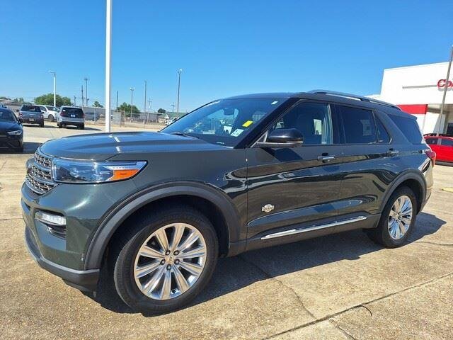 Used 2022 Forged Green Metallic Ford King Ranch image 9
