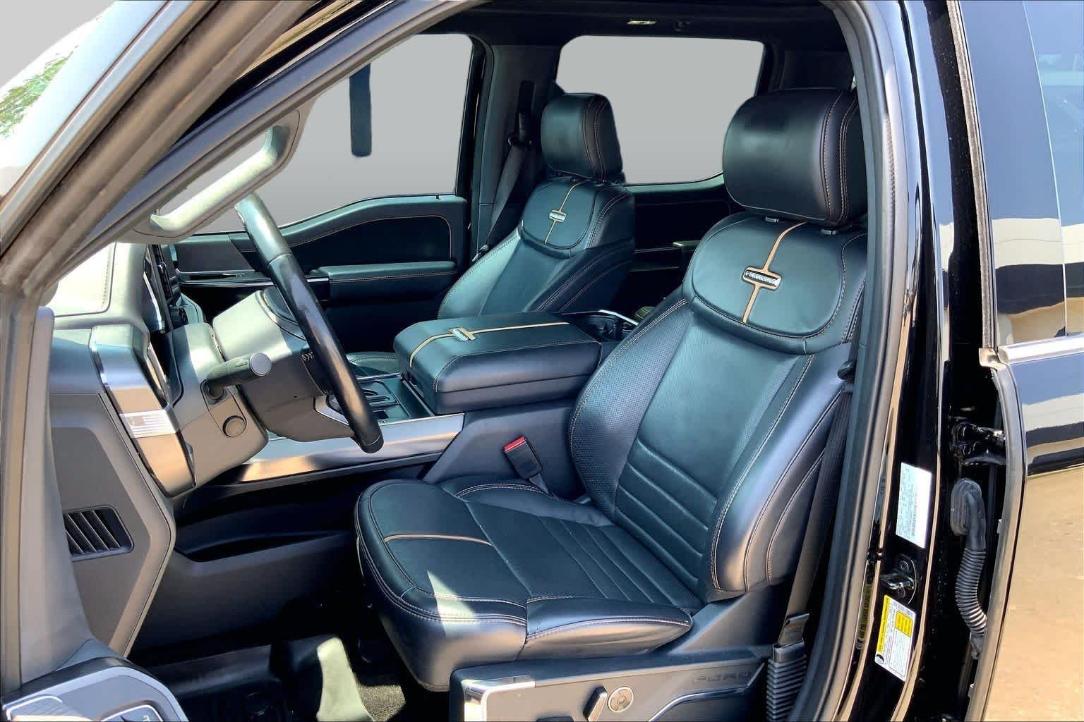 Used 2021 Agate Black Ford Platinum image 8
