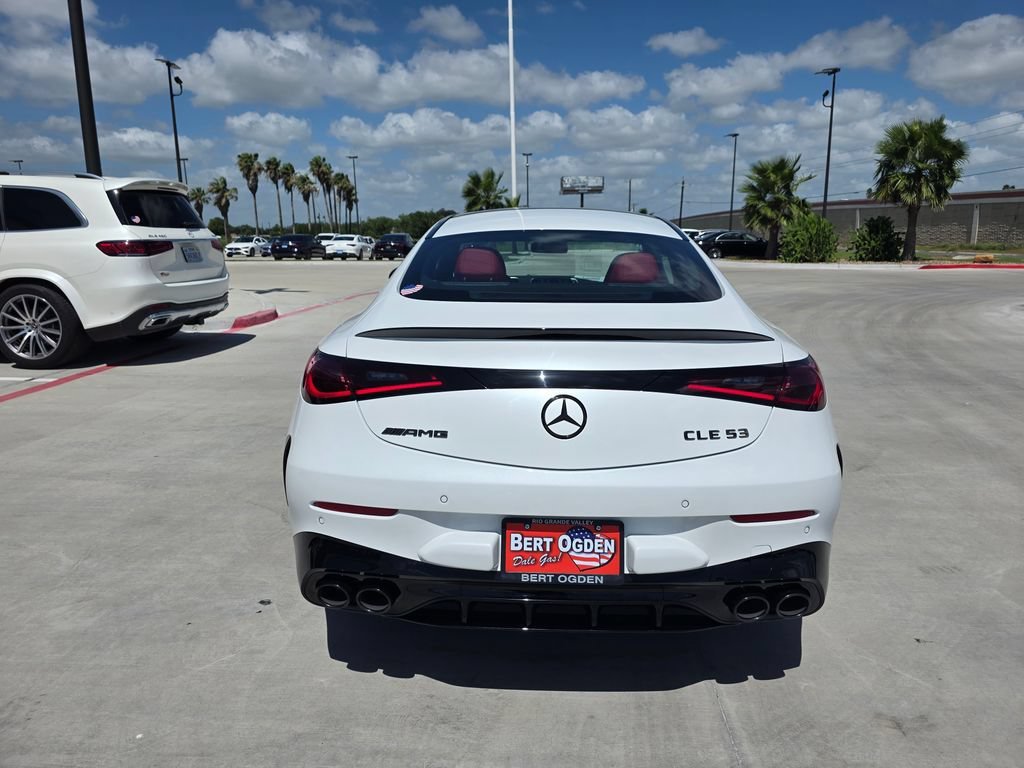 New 2026 MANUFAKTUR Moonlight White Metallic Mercedes-Benz AMG® CLE 53 4MATIC+ Coupe image 31
