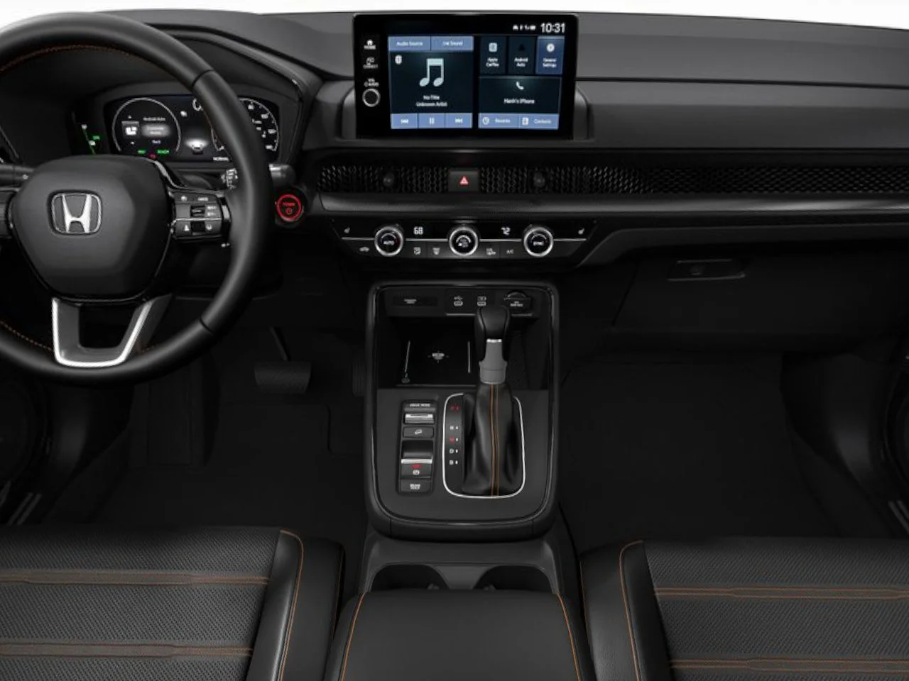 New 2026 Platinum White Pearl Honda 2WD Sport-L Hybrid image 7