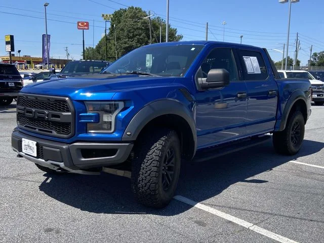 Used 2017 Lightning Blue Ford Raptor image 7