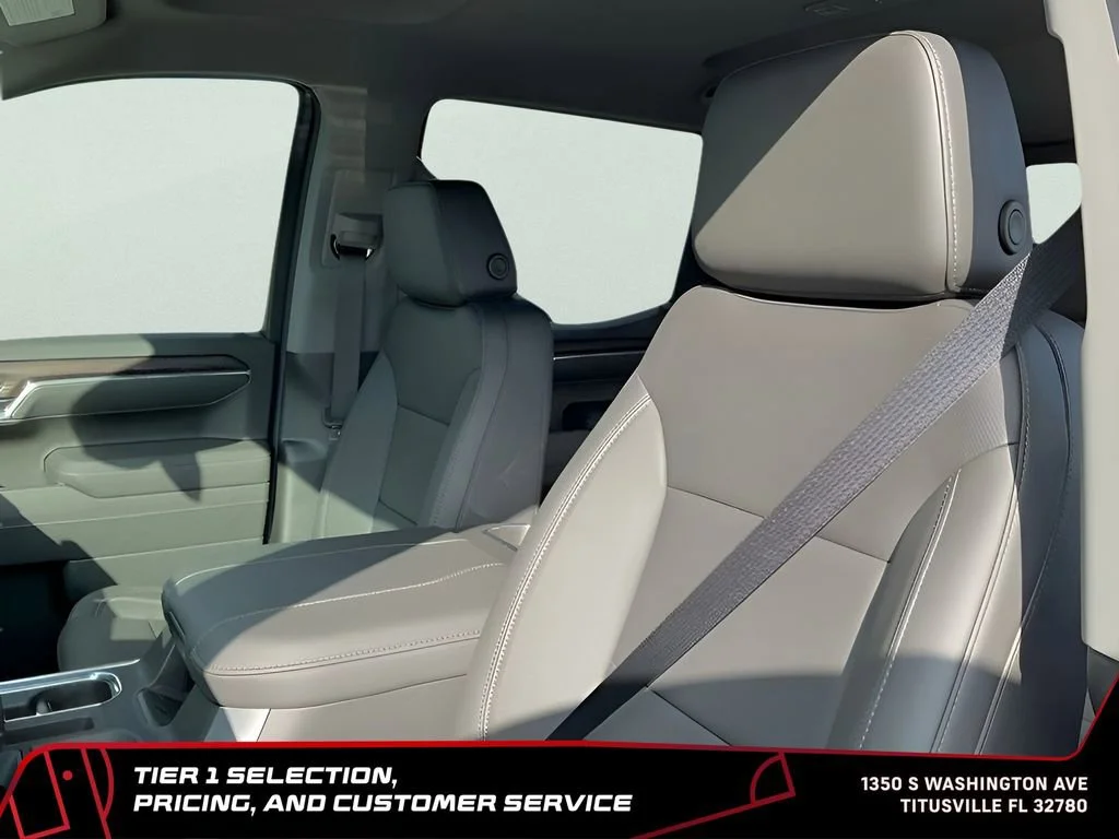 New 2026 Glacier White Tricoat GMC SLT image 36