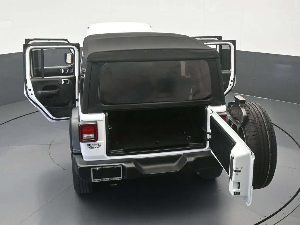 Used 2024 Bright White Clearcoat Jeep Sport S image 62