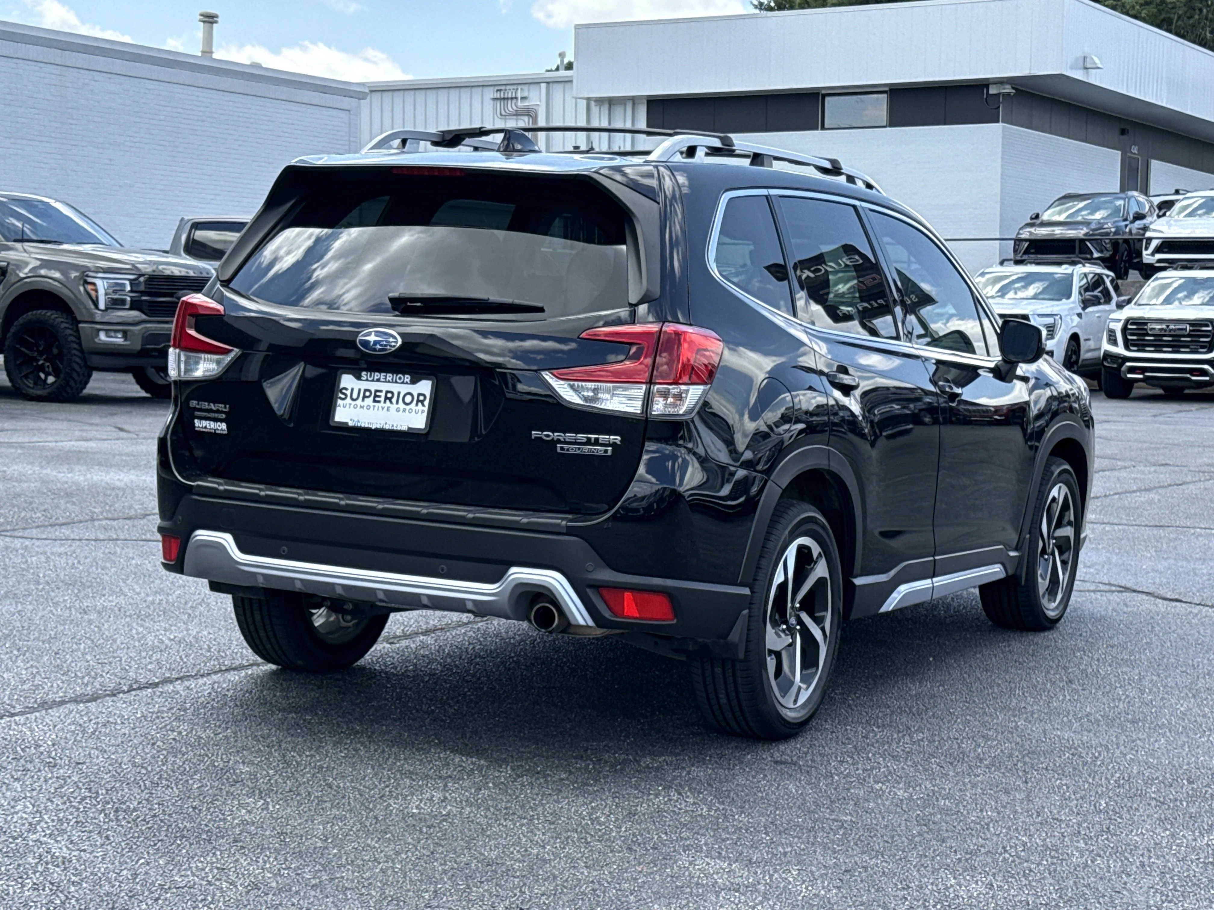 Used 2023 Crystal Black Silica Subaru Touring AWD image 3
