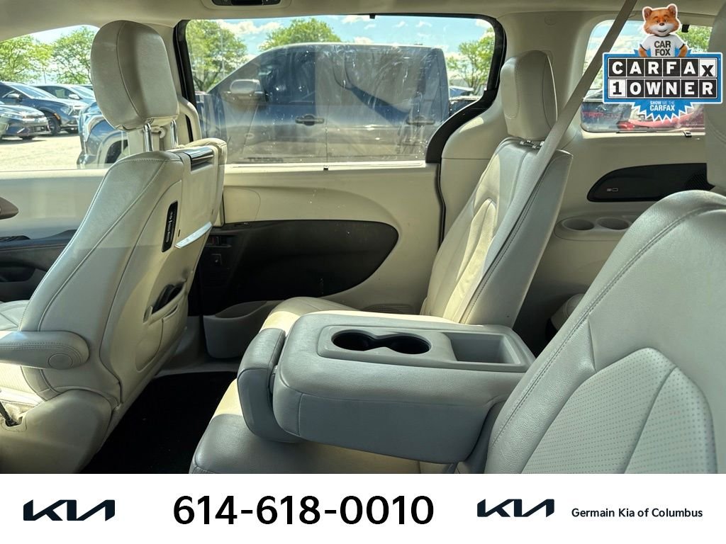 Used 2017 Blue Chrysler Touring L Plus image 9