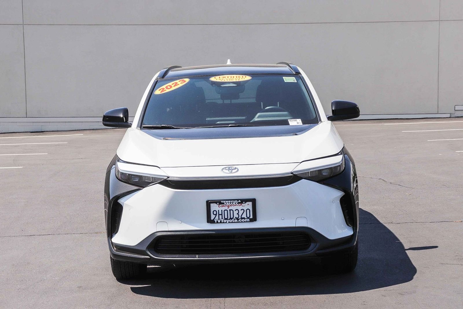 Certified 2023 Toyota bZ4X XLE with VIN JTMAAAAA2PA016297 for sale in Temecula, CA