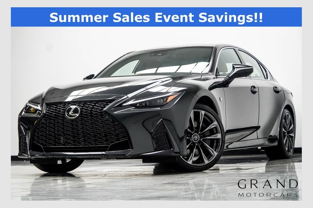 Used 2024 Black Lexus 350 F SPORT image 1