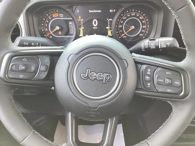 New 2026 Bright White Clearcoat Jeep 4-DOOR SPORT S image 13