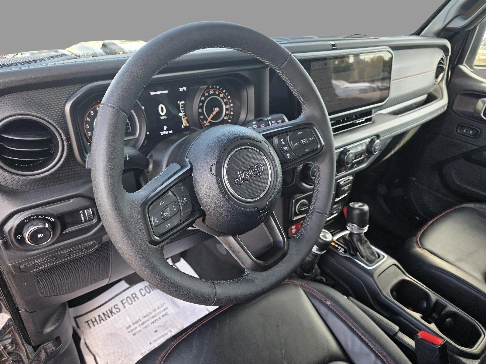 Used 2026 Black Clearcoat Jeep Rubicon image 11