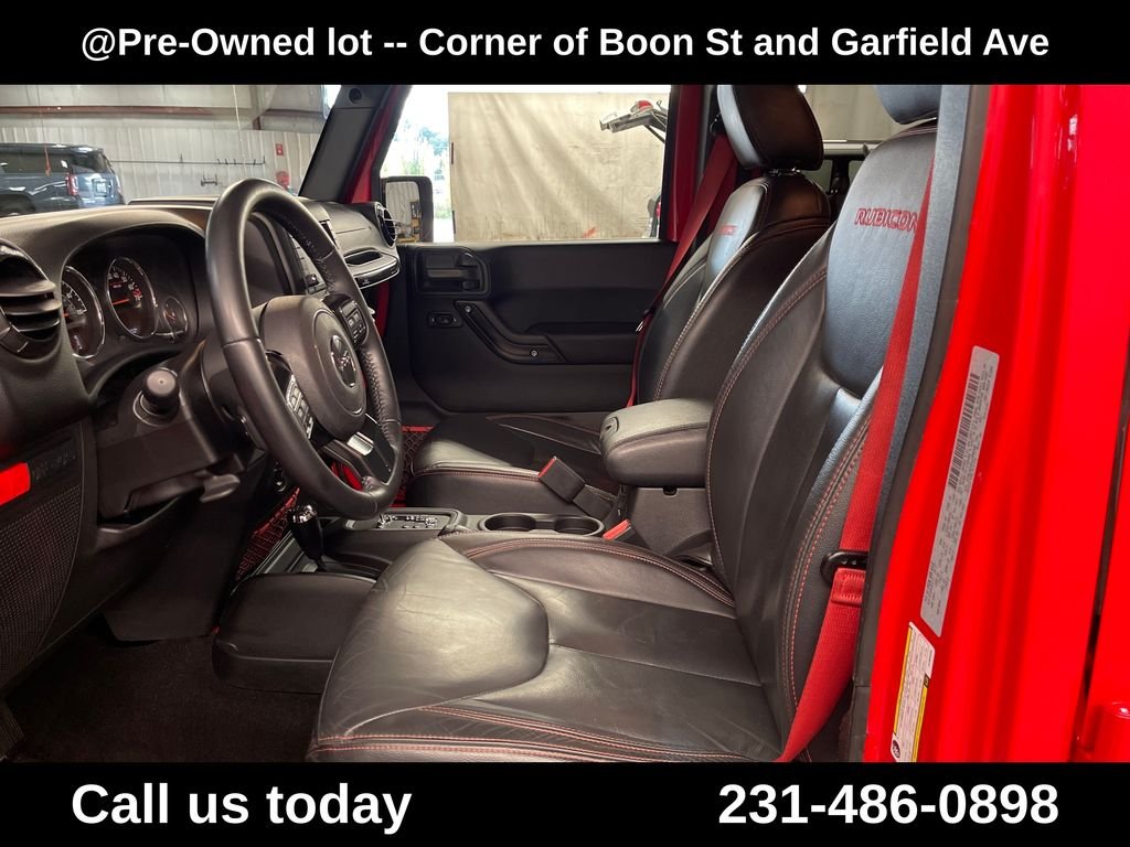 Used 2018 Red Jeep Unlimited Rubicon image 14