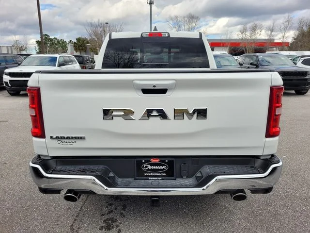 New 2026 Bright White Clear-Coat Exterior Paint RAM Laramie image 12