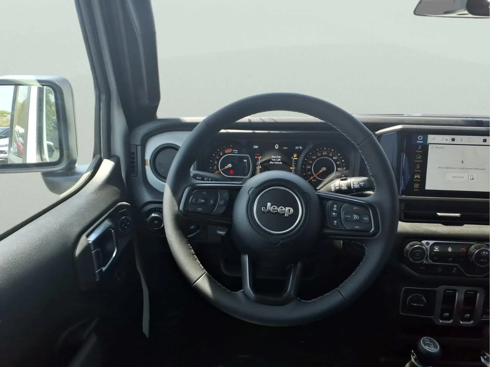 New 2026 Bright White Clearcoat Jeep Sport S image 12