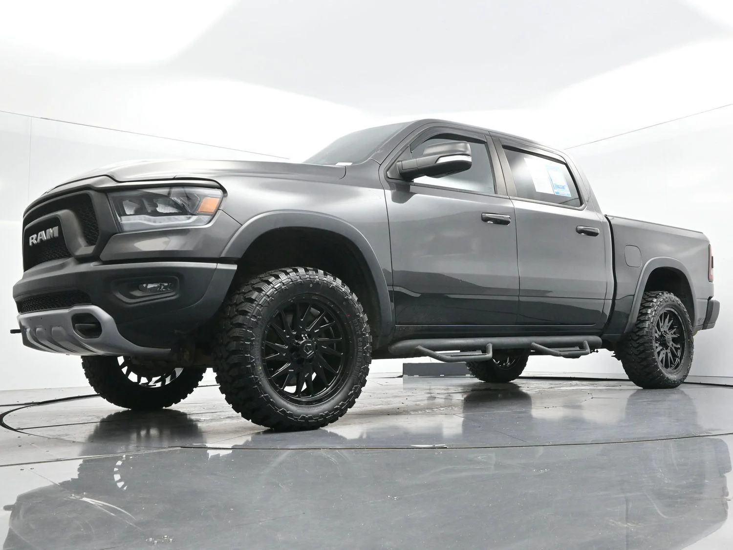 Used 2020 Granite Crystal Metallic Clearcoat Ram Rebel image 47