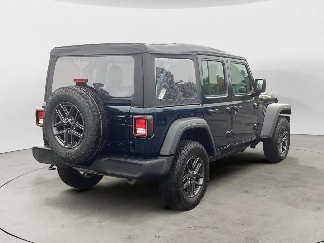 Certified Used 2025 Blue Pearl Jeep Sport image 5