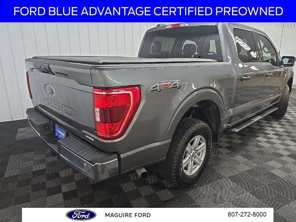 Used 2021 Carbonized Gray Metallic Ford XLT image 13