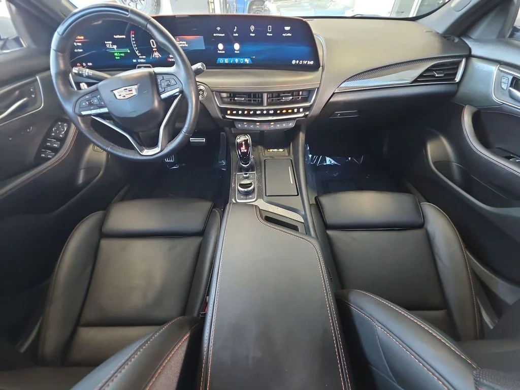 Used 2025 Crystal White Tricoat Cadillac Sport image 21