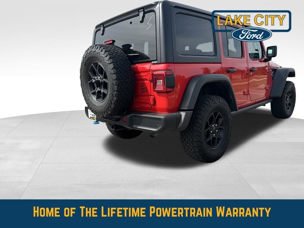 Used 2024 Firecracker Red Clearcoat Jeep Willys 4xe image 6