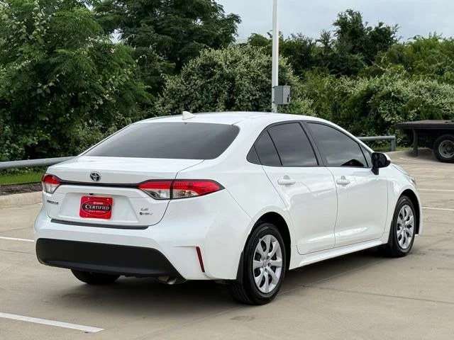 Certified Used 2025 White Toyota LE image 5
