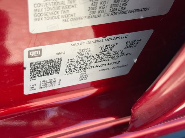 Used 2024 Radiant Red Tintcoat Chevrolet RST image 37