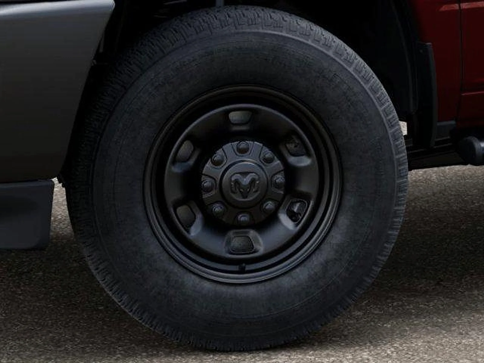 New 2026 Molten Red Pearl-Coat Exterior Paint RAM Warlock Crew Cab 4x4 6