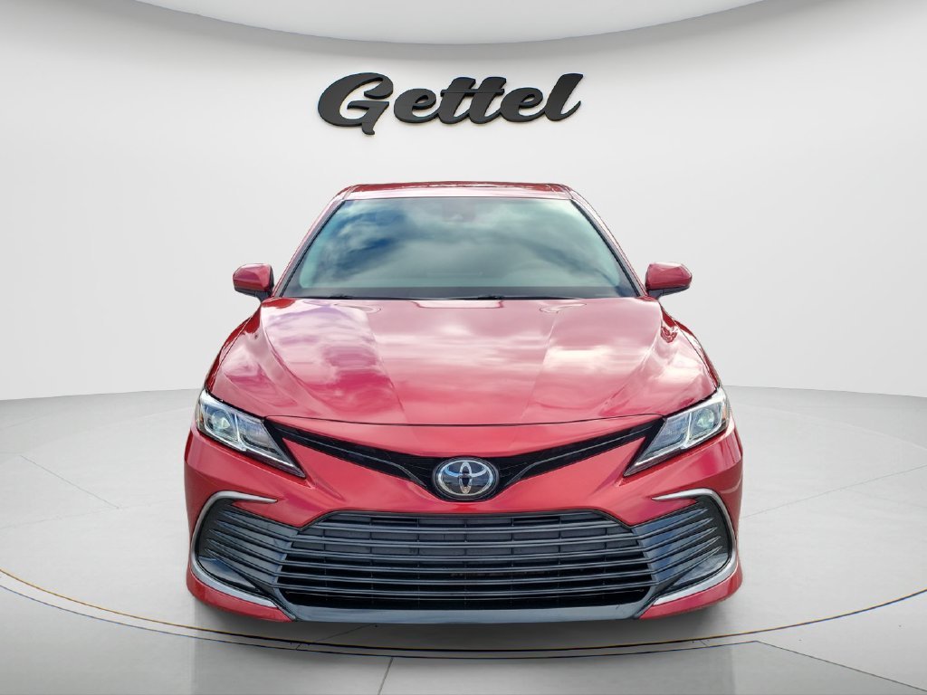 Certified Used 2024 Red Toyota LE image 2