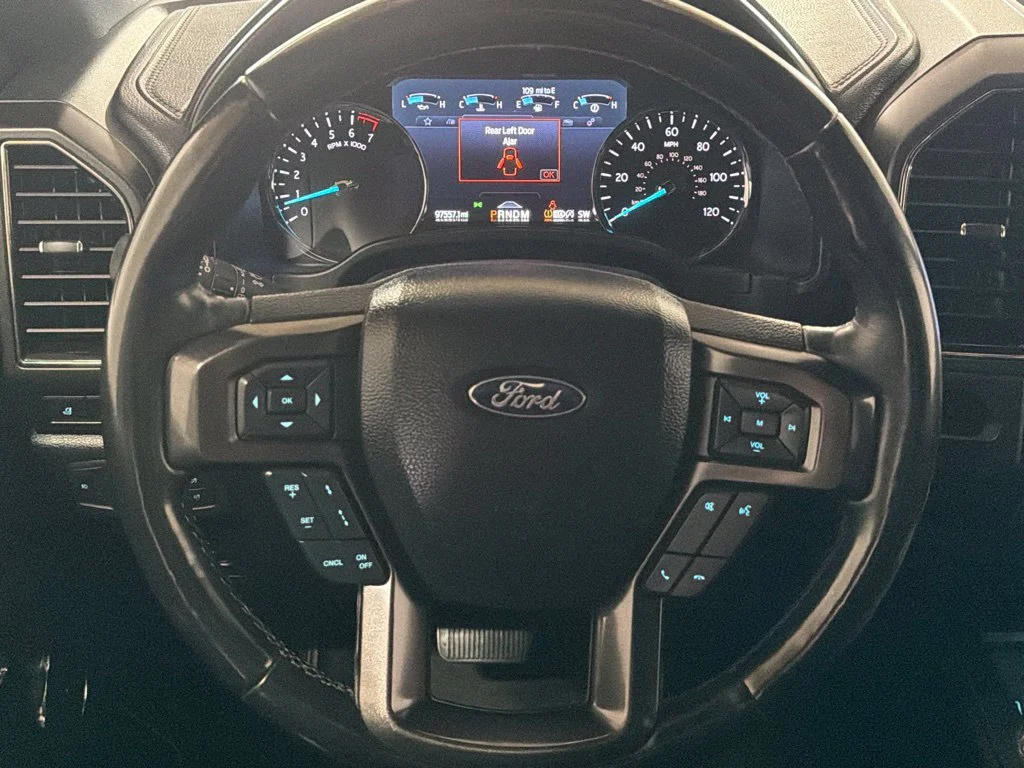 Used 2021 Agate Black Metallic Ford Limited image 22