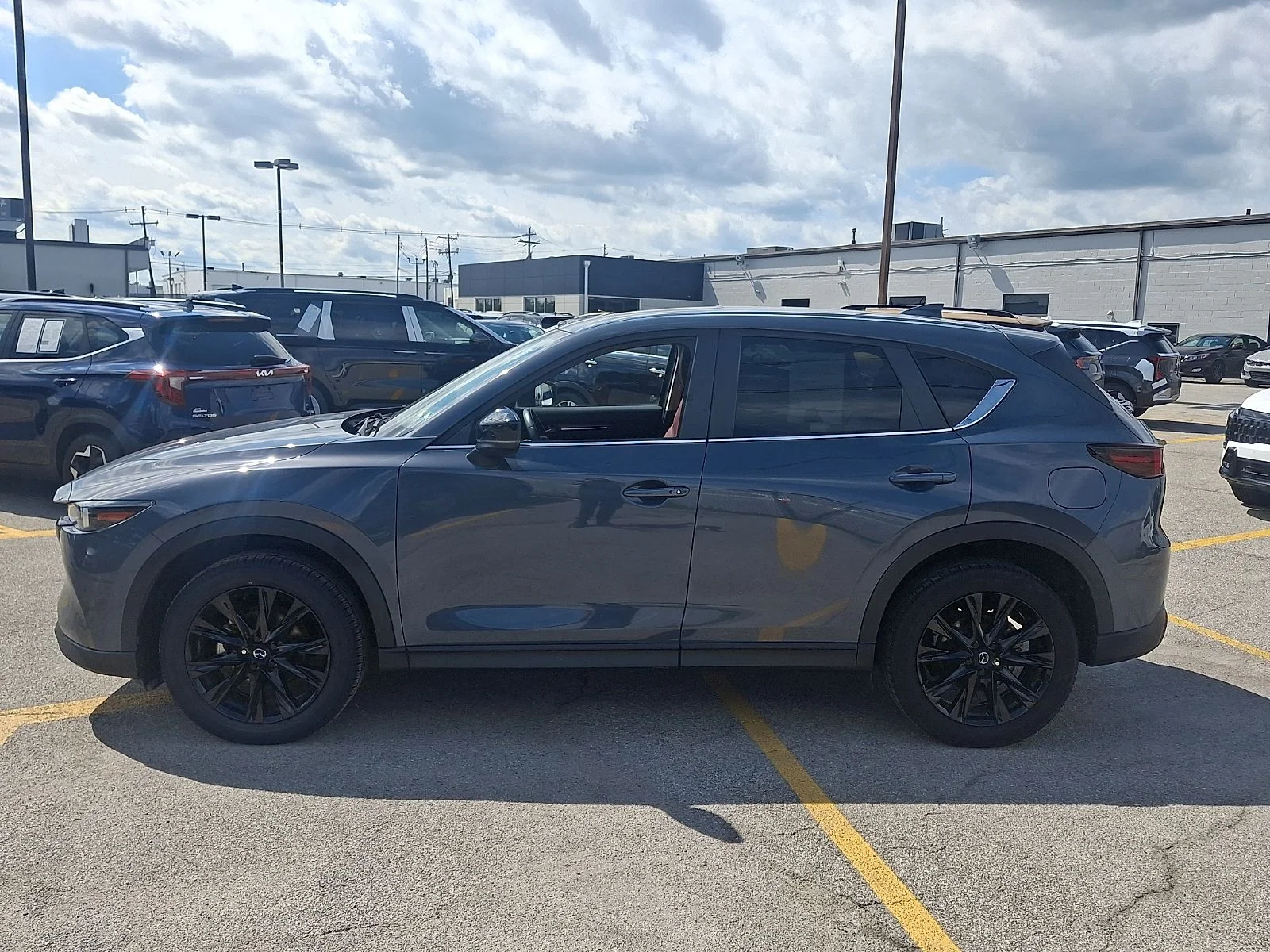 Used 2024 Gray Mazda 2.5 S Carbon Edition image 5