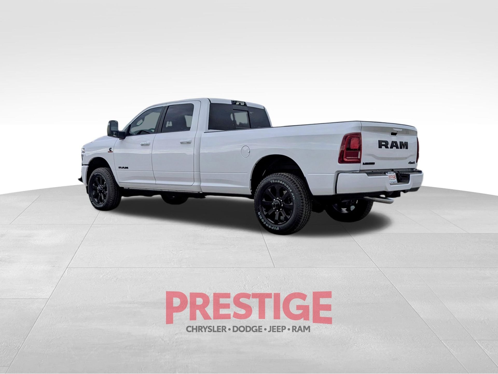 New 2026 Bright White Clear-Coat Exterior Paint RAM Laramie image 8
