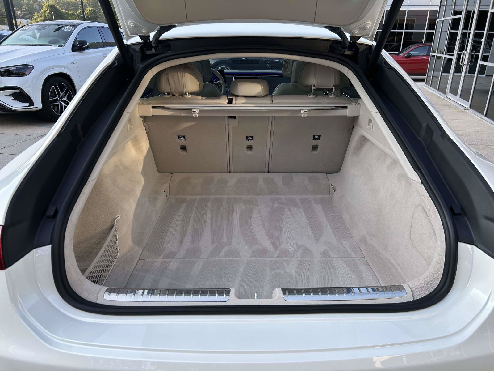 Certified Used 2023 MANUFAKTUR Diamond White Mercedes-Benz EQS 450 4MATIC® Sedan image 10