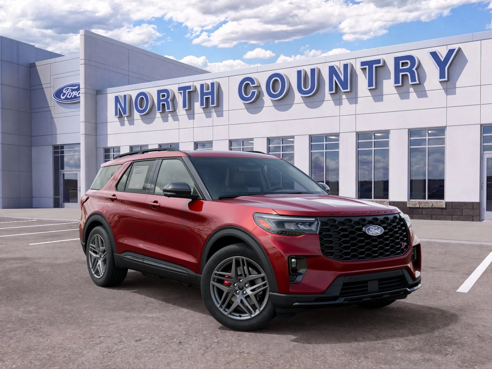 New 2027 Ruby Red Metallic Tinted Clearcoat Ford ST image 30