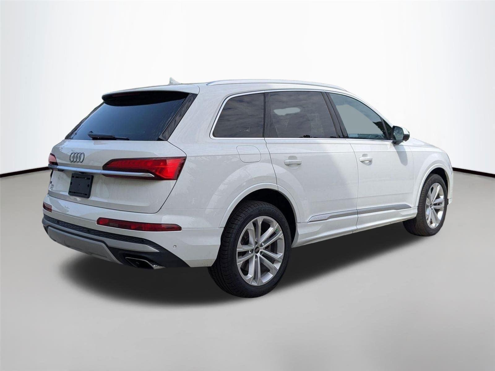 Used 2025 Glacier White Metallic Audi Premium Plus image 5