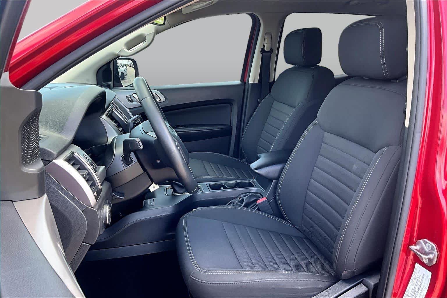 Used 2020 Rapid Red Metallic Tinted Clearcoat Ford XLT image 8