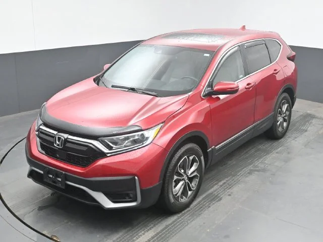 Used 2021 Radiant Red Metallic Honda AWD EX-L image 71
