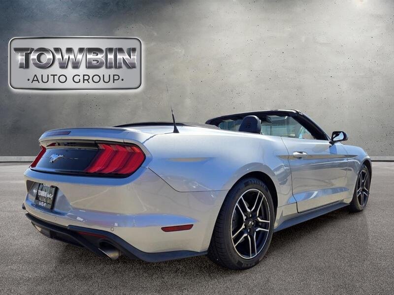 Used 2022 Silver Metallic FORD ECOBOOST PREMIUM CONVERTIBLE image 4