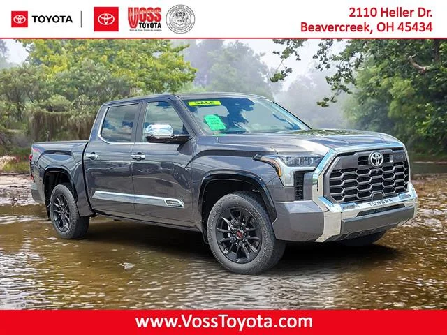 New 2026 Magnetic Gray Metallic Toyota 1794 Edition CrewMax 5.5