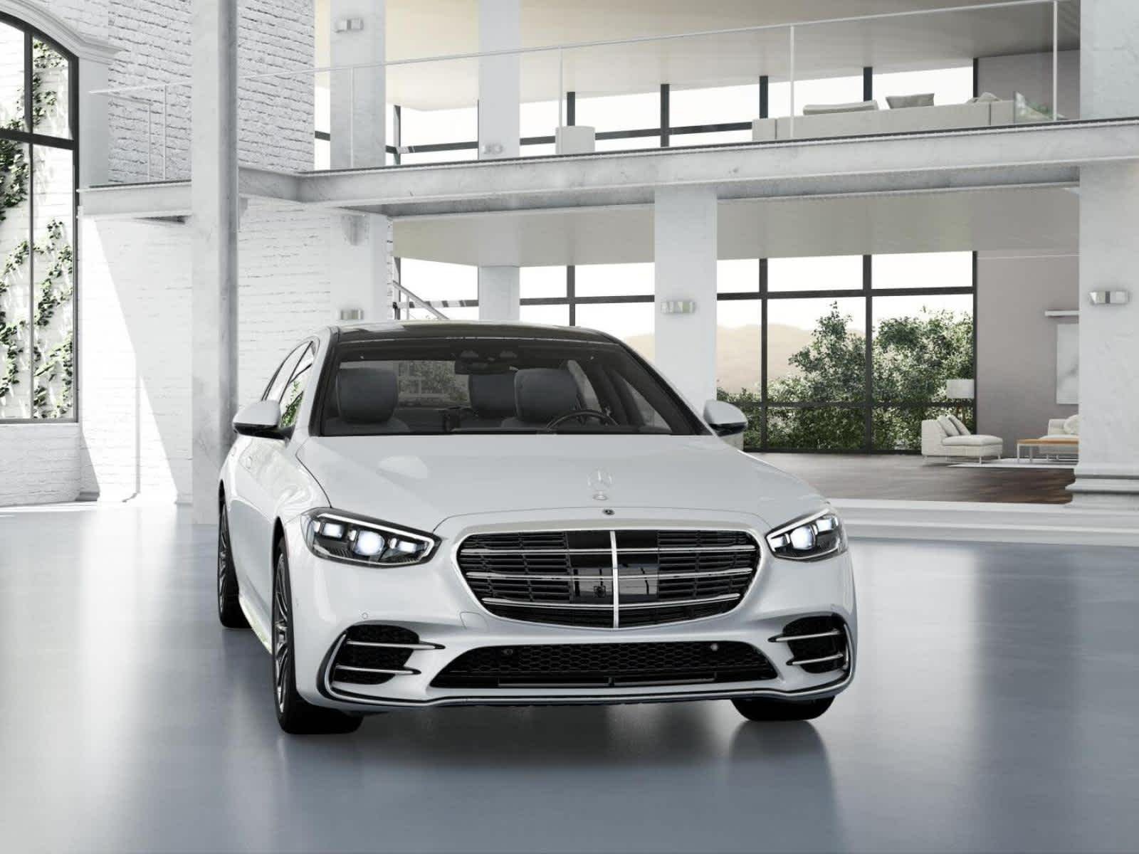 New 2026 MANUFAKTUR Moonlight White Metallic Mercedes-Benz S 500 image 8