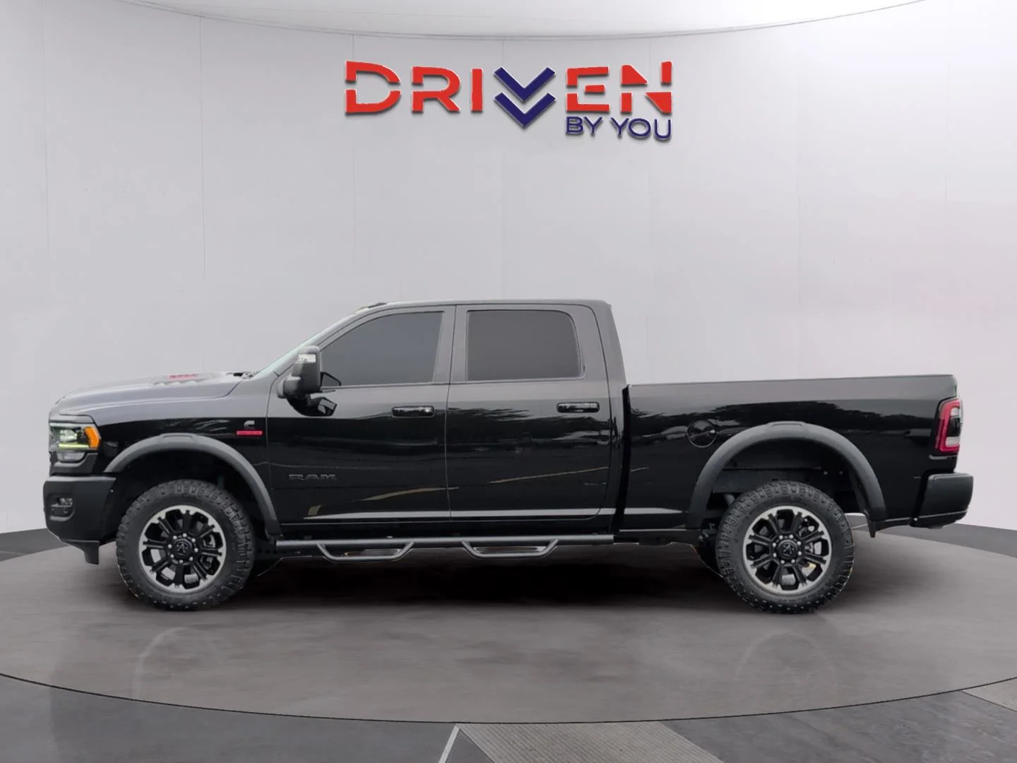 Used 2024 Diamond Black Crystal Pearlcoat Ram Rebel image 2