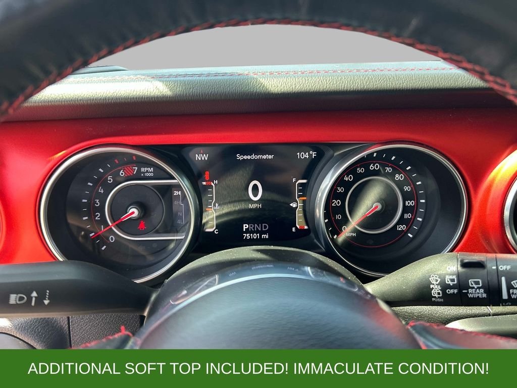 Used 2020 Red Jeep Unlimited Rubicon image 22