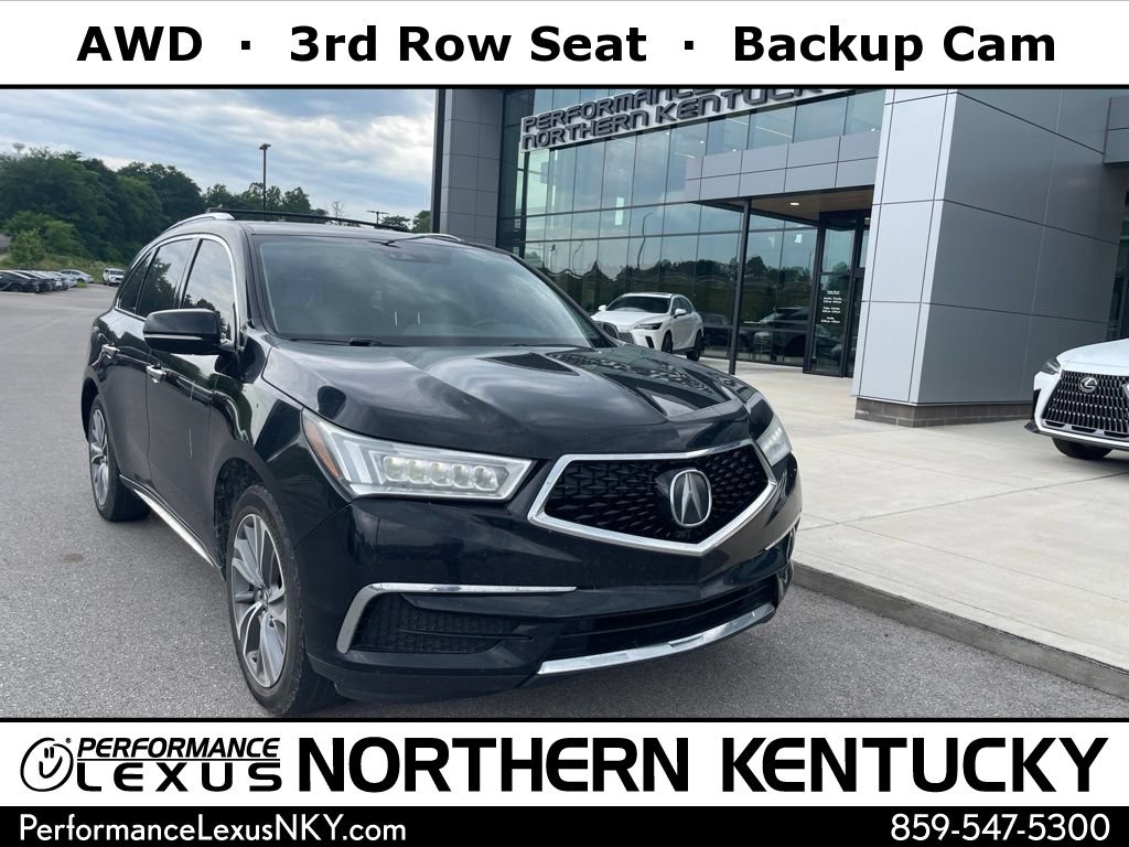 Used 2018 Crystal Black Pearl Acura w/Technology Pkg image 1