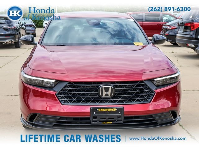 Certified Used 2025 Radiant Red Metallic Honda HYBRID SPORT-L image 8