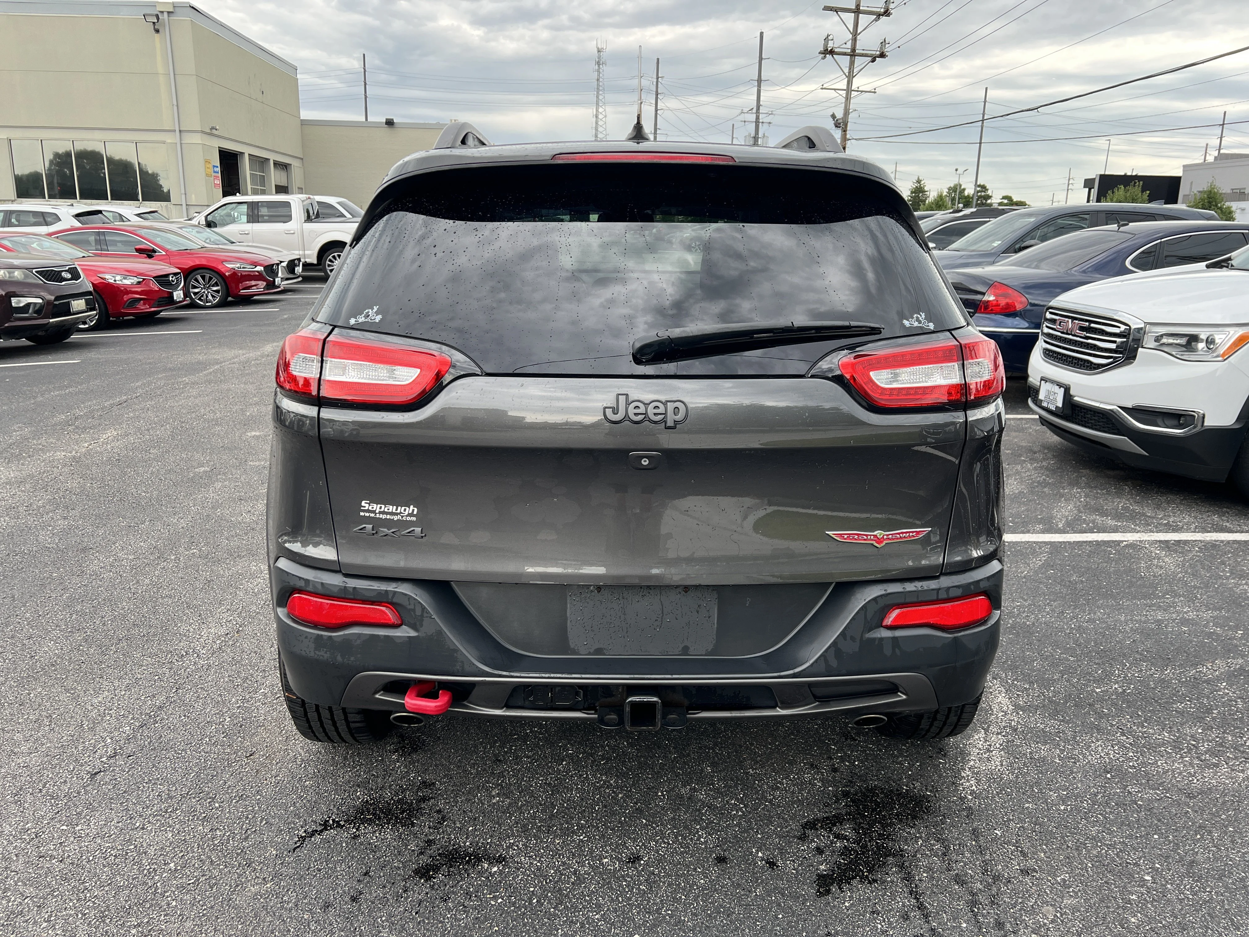 Used 2015 Granite Crystal Metallic Clearcoat Jeep Trailhawk image 6