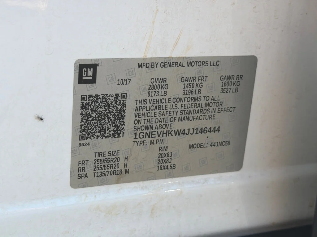 Used 2018 White Chevrolet 3LT image 36
