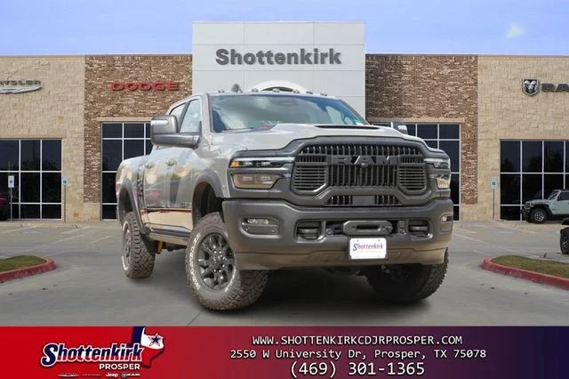New 2026 Ceramic Gray Clearcoat RAM Power Wagon image 1