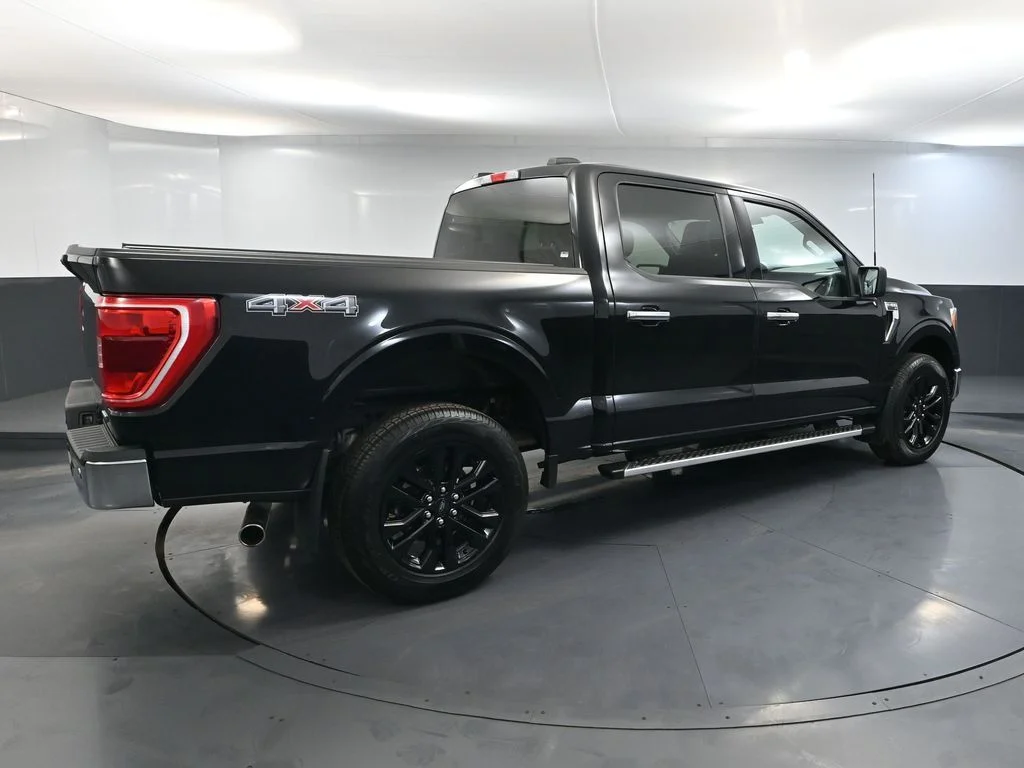 Used 2022 Black Ford XLT BRAND NEW WHEELS/TIRES image 4