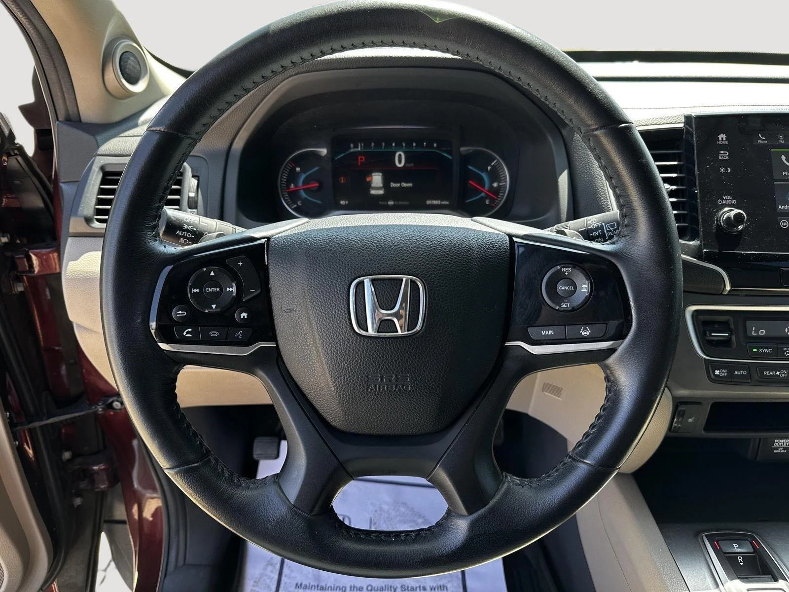 Used 2021 Deep Scarlet Pearl Honda EX-L image 17