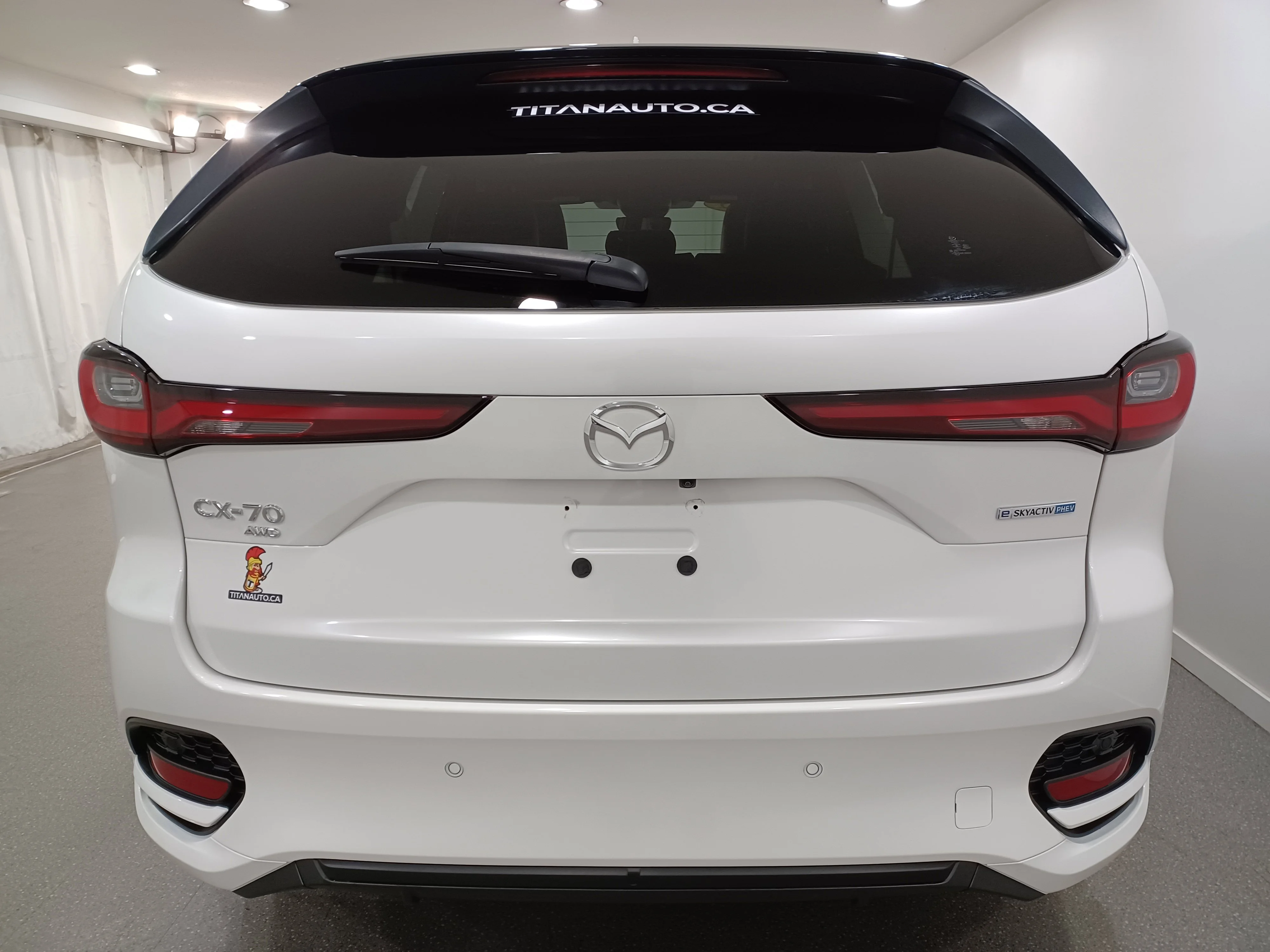 Certified Used 2025 Rhodium White Metallic Mazda GT AWD PHEV*Adaptive Cruise | Nav | 360 Cam | Cooled Leather | Pano Roof | Htd Wheel image 26