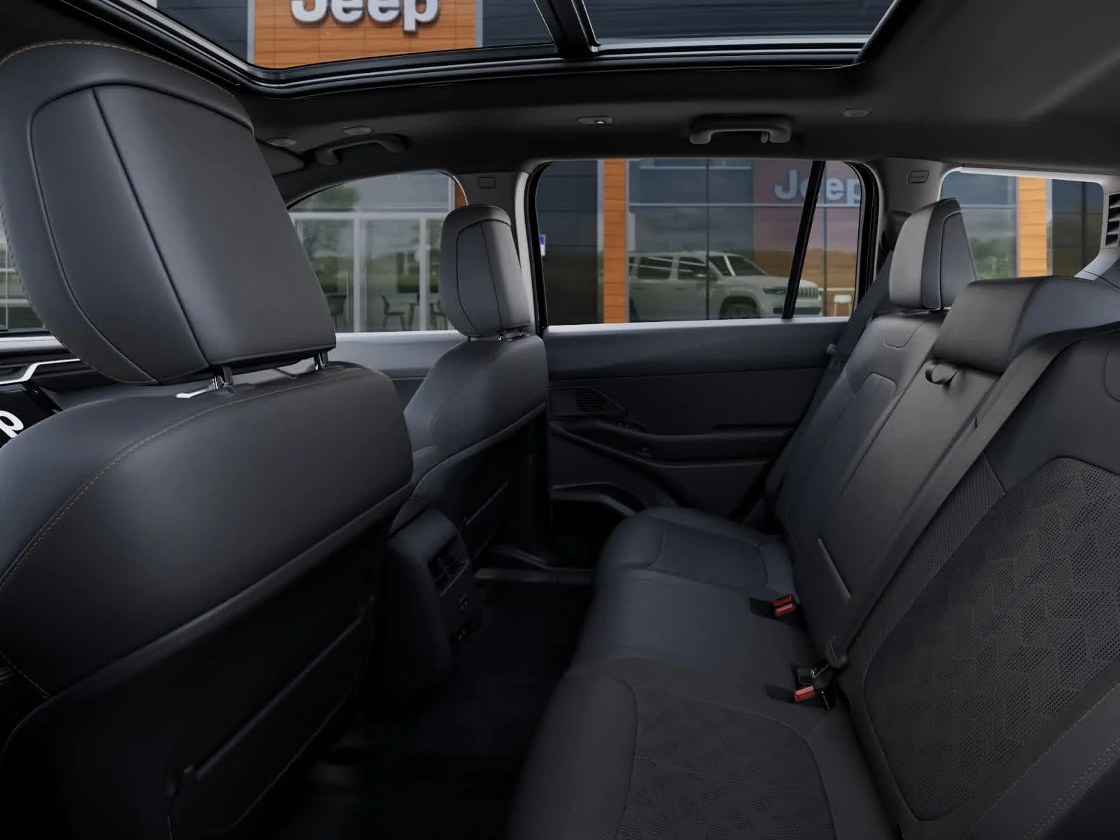 New 2026 Diamond Black Crystal Pearlcoat Jeep Overland image 23