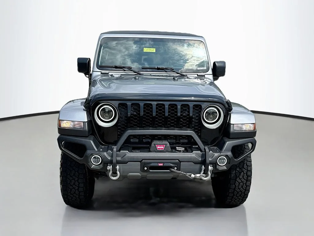 Used 2021 Billet Silver Metallic Clearcoat Jeep Willys Sport image 2