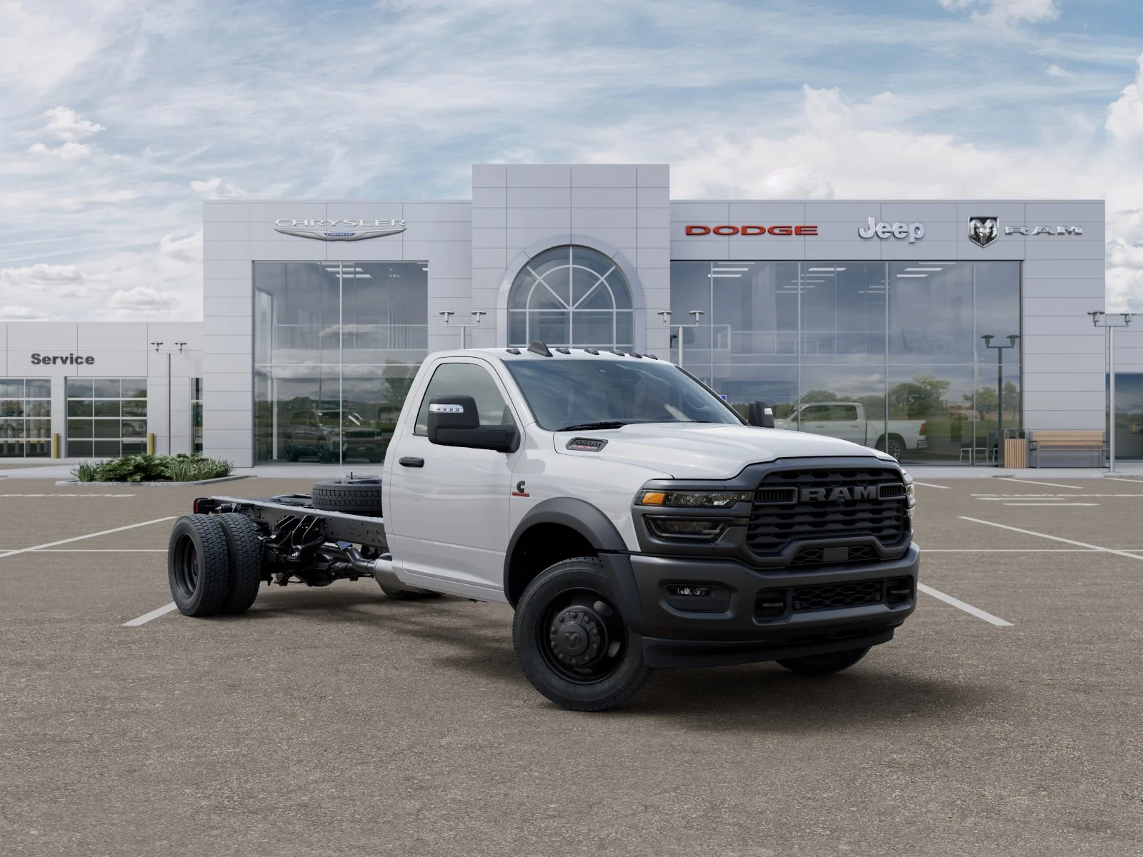 New 2026 Bright White Clearcoat RAM Tradesman image 5