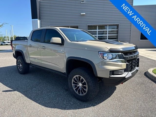 Used 2021 Sand Dune Metallic Chevrolet ZR2 image 1